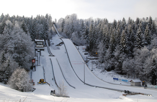 Die Skisprunganlagen in Rastbüchl (Fotos: Dr. Peter Dillinger)